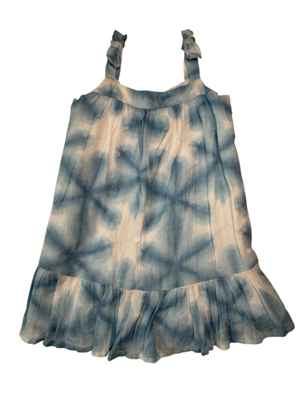 Janie and Jack Shibori Bow Strap Dress Toddler Size 3